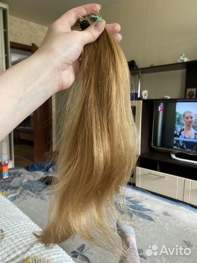 Волосы для наращивания бу