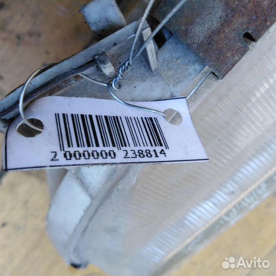 Фара левая дефект seat alhambra до рест
