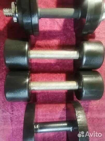 Гантели, много,выбор