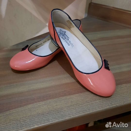 Туфли девичьи натуральная кожа