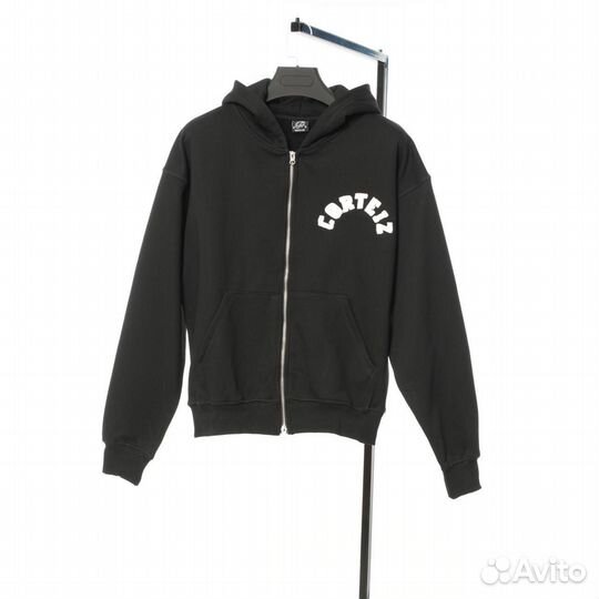 Зип худи Corteiz черная