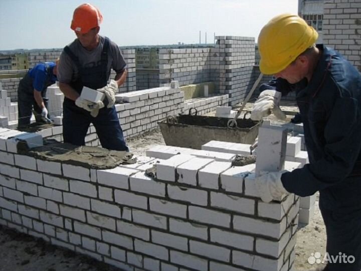 Кладка кирпича и блоков