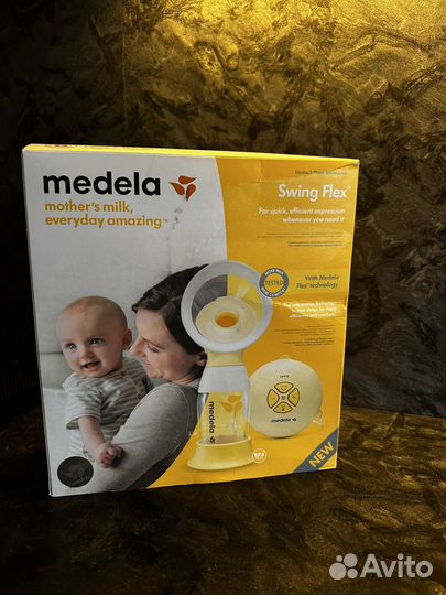 Молокоотсос medela электрический в идеальном сост