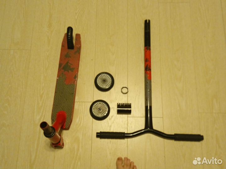 Трюковой самокат запчасти