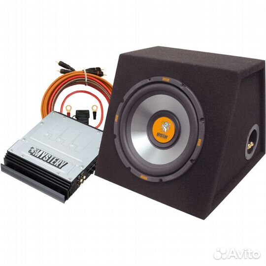 Сабвуфер и усилитель Mystery комплект