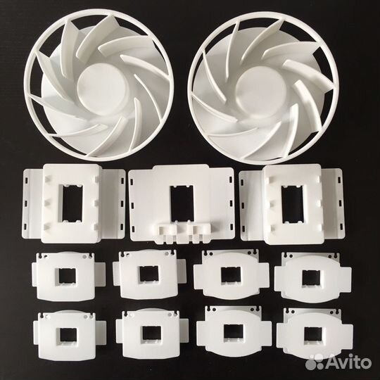 3D Печать, полиамид, SLS, EOS Formiga P100, Fortus