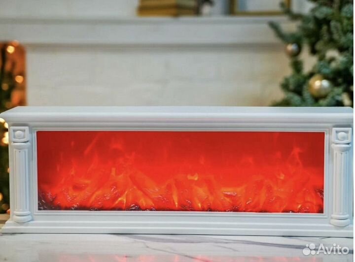 Ночник с иммитацией огня