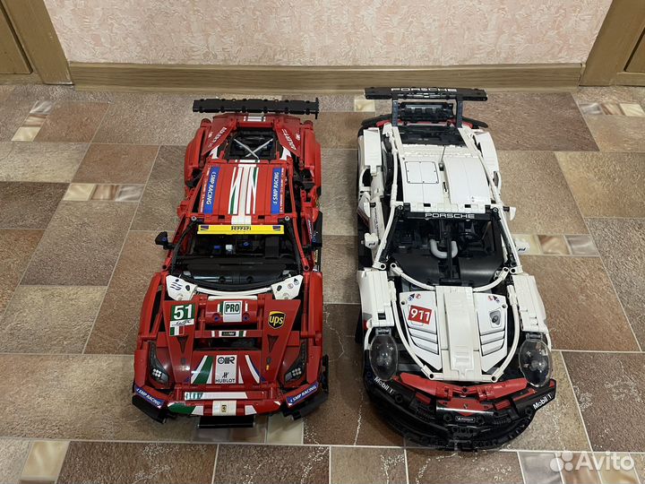 Lego technic 42125 и 42096