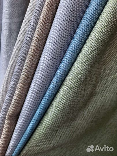 Шторы блэк-аут рогожка готовые