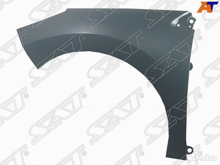 Крыло переднее peugeot 308 07-15 /408 12- LH пласт