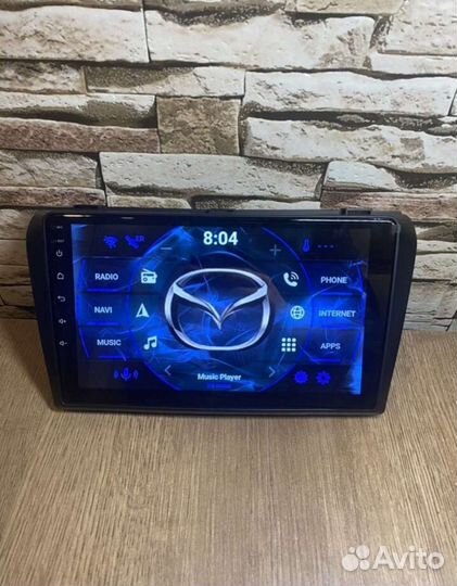 Андроид магнитола Mazda 3 bk