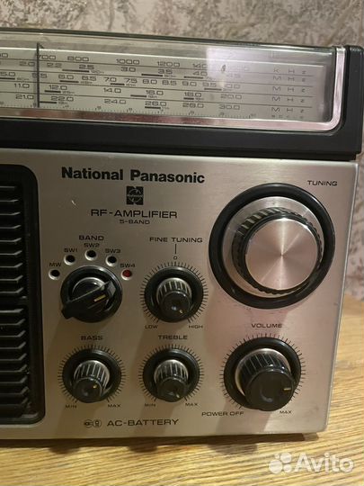 Радиоприемник national panasonic r558b