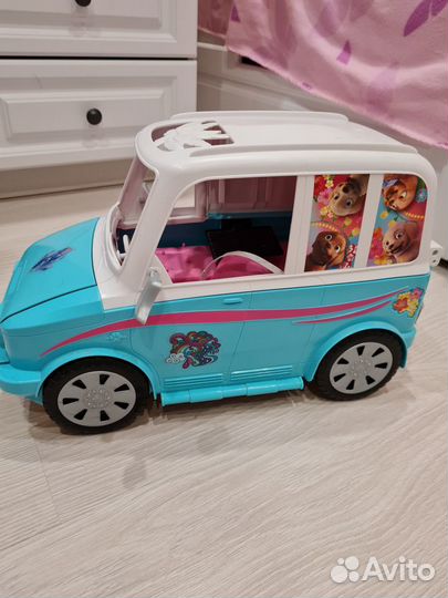 Игрушка автобус Barbie щенки