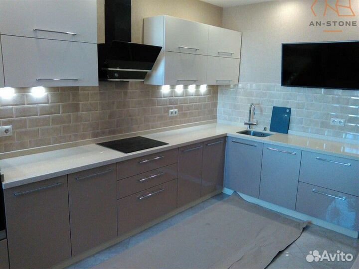 Столешница из искусственного камня для кухни