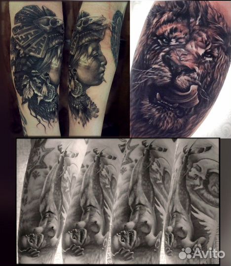 Мастер художественной татуировки