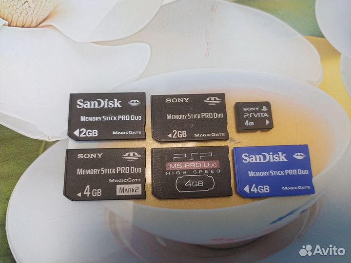 Карта памяти PSP 4 гб - 2 гб - 1 гб