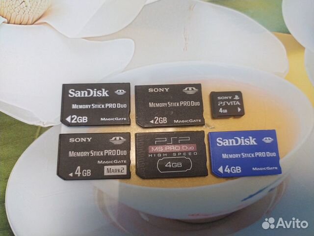 Карта памяти PSP 4 гб - 2 гб - 1 гб