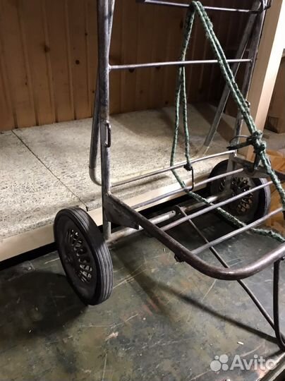 Тележка хозяйственная складная крепкая