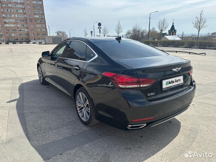 Genesis G80 2.0 AT, 2019, 179 000 км