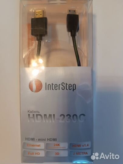Кабель mini hdmi