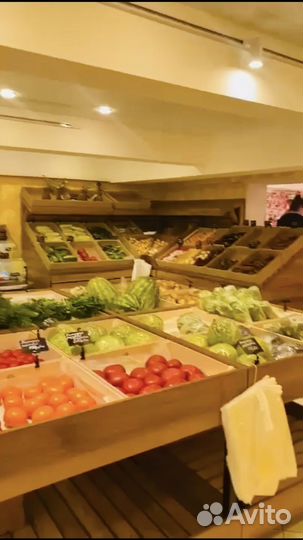 Стеллаж деревянный для овощей и фруктов