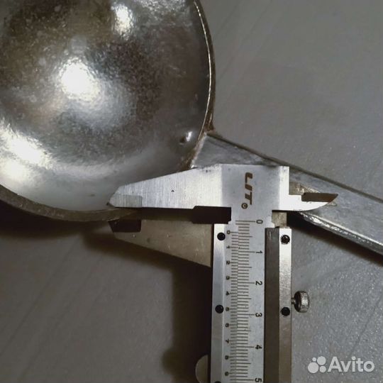 Ковш алюминиевый для свинца (сургуч, воск)