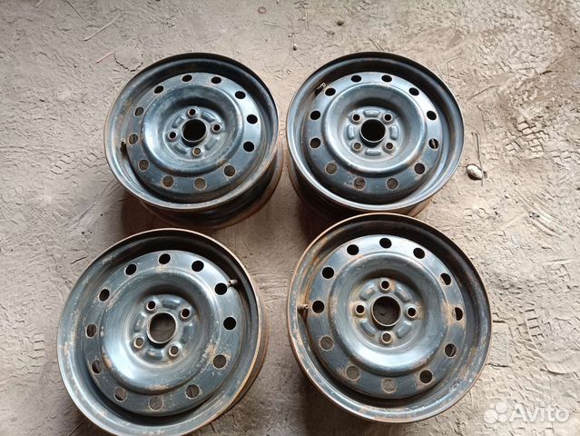 Диски r14 4x100 штамповка купить во Фрязино | Авито
