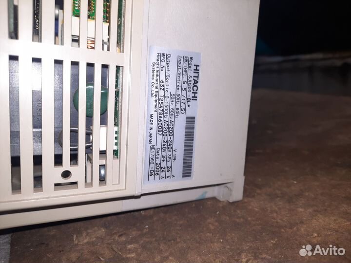 Преобразователь частоты hitachi