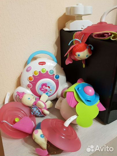 Мобиль на кроватку tiny love бумбокс, торг