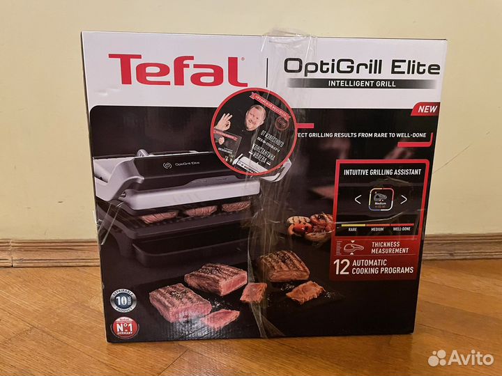 Гриль Tefal Optigrill Elite