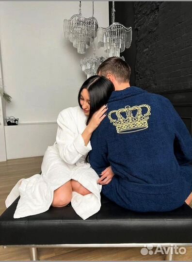 Халат с вышивкой