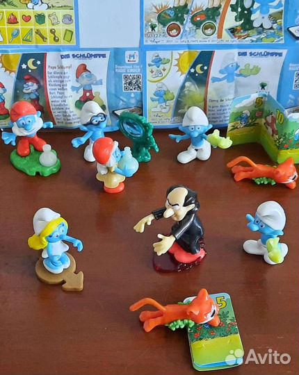 Серии Единички Смурфы