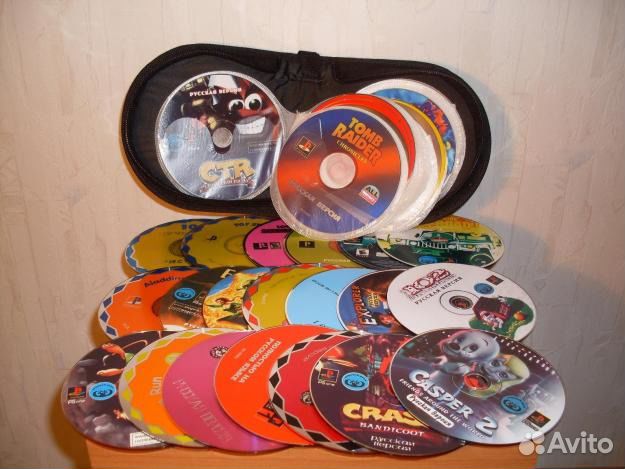 Диски на sony ps 1 (one)