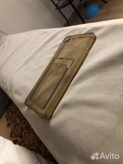 Чехол на iPhone 8 plus прозрачный