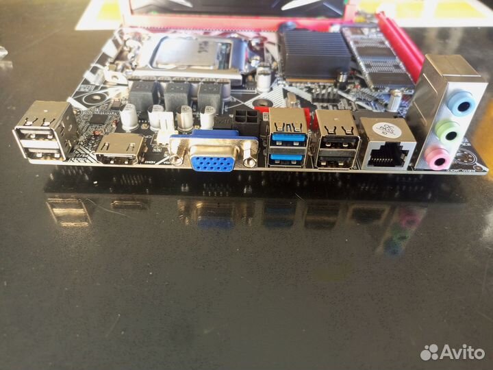 Комплект mini ITX lga 1155 i5-3470+16gb+ssd 512Gb