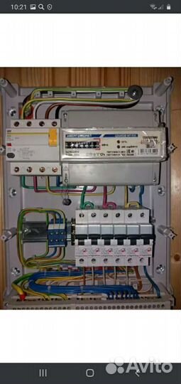 Подключение электричества