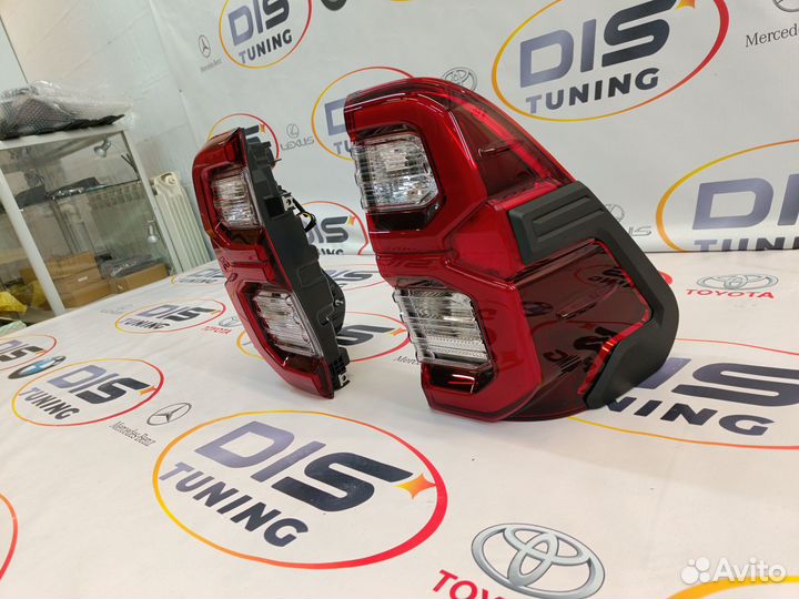 Стоп сигналы Hilux PickUp с16г Стиль 20 Red