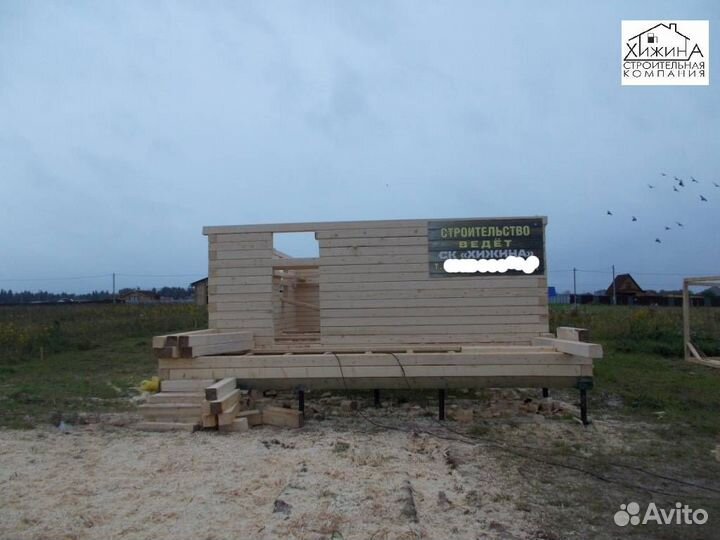 Срубы дома 6х8 из бруса строительство отделка