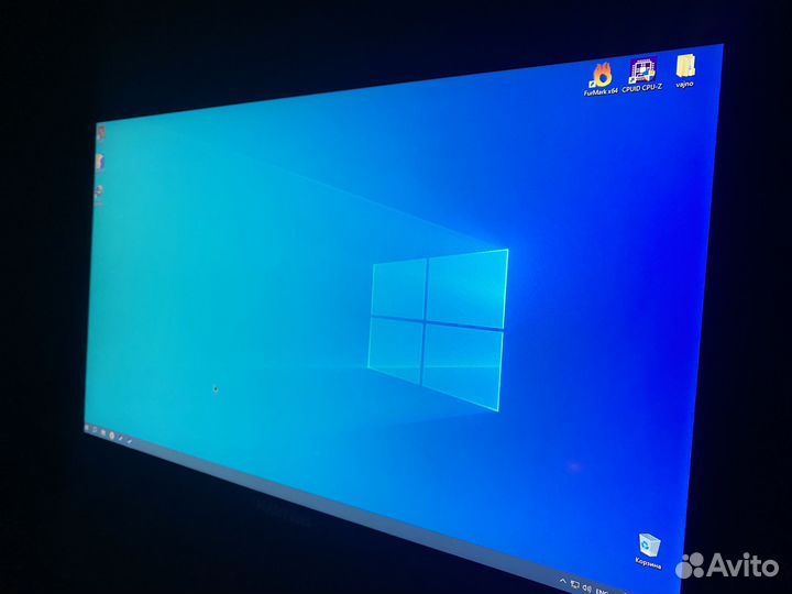 Игровой компьютер с монитором полный комплект