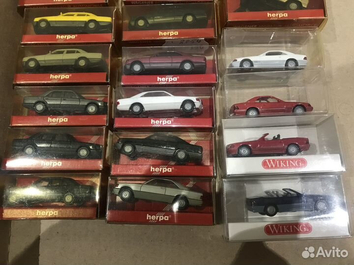 Модели Mercedes от Herpa Wiking масштаб 1:87