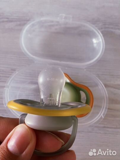 Соска пустышка avent 6 18