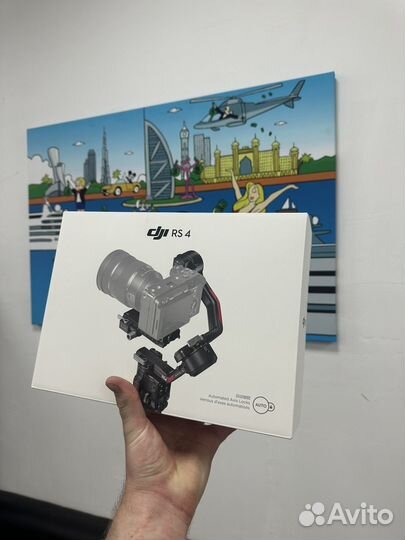 Стабилизатор для съемки dji rs 4