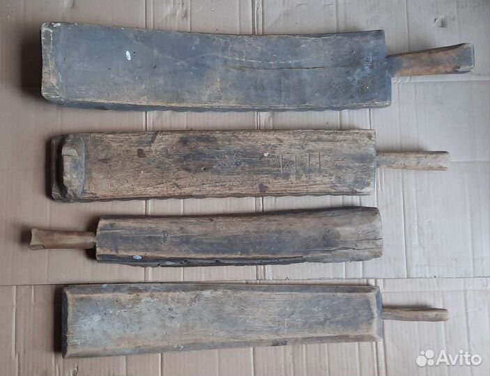 Предметы старинного быта корыто, коромысло, рубель