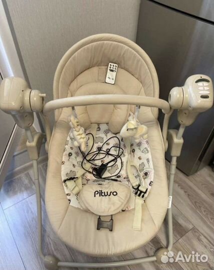 Детские электронные качели для новорожденных