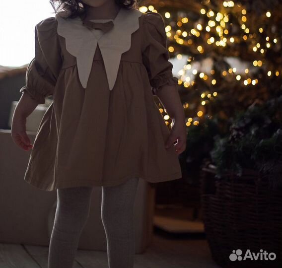 Нарядное платье для девочки 86 92