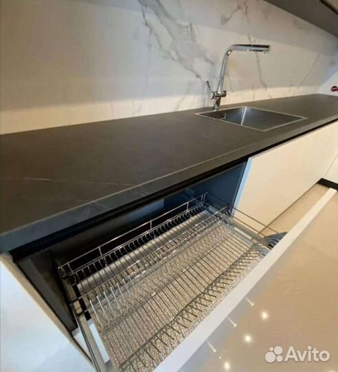 Замена столешницы и фасадов для кухни мебели