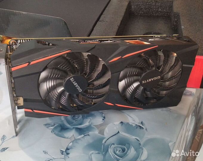 Видеокарта gigabyte AMD radeon RX580 8GB