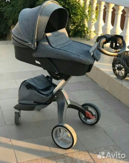 Продаю Коляску stokke Xplory 2 в1 Серый меланж