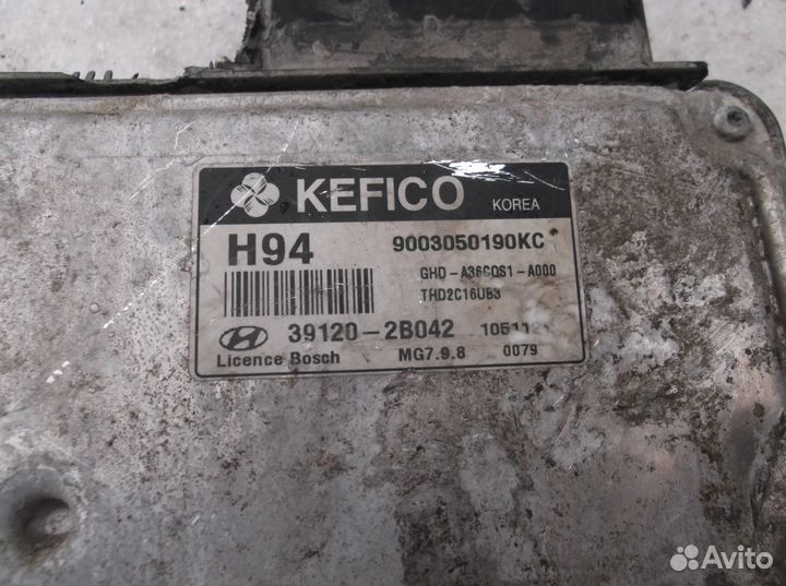 Блок управления для Hyundai 39120-2B042 391202B042