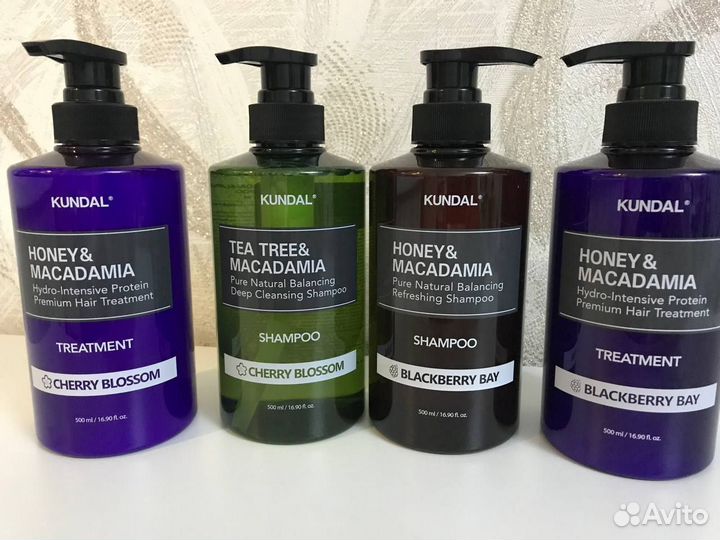 Kundal корейские шампуни и кондиционеры
